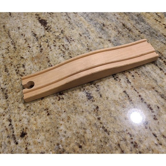 Unbranded Wooden Track 8" Bump Hill Elevated Slope. Thomas Brio Compatible - Picture 4 of 9